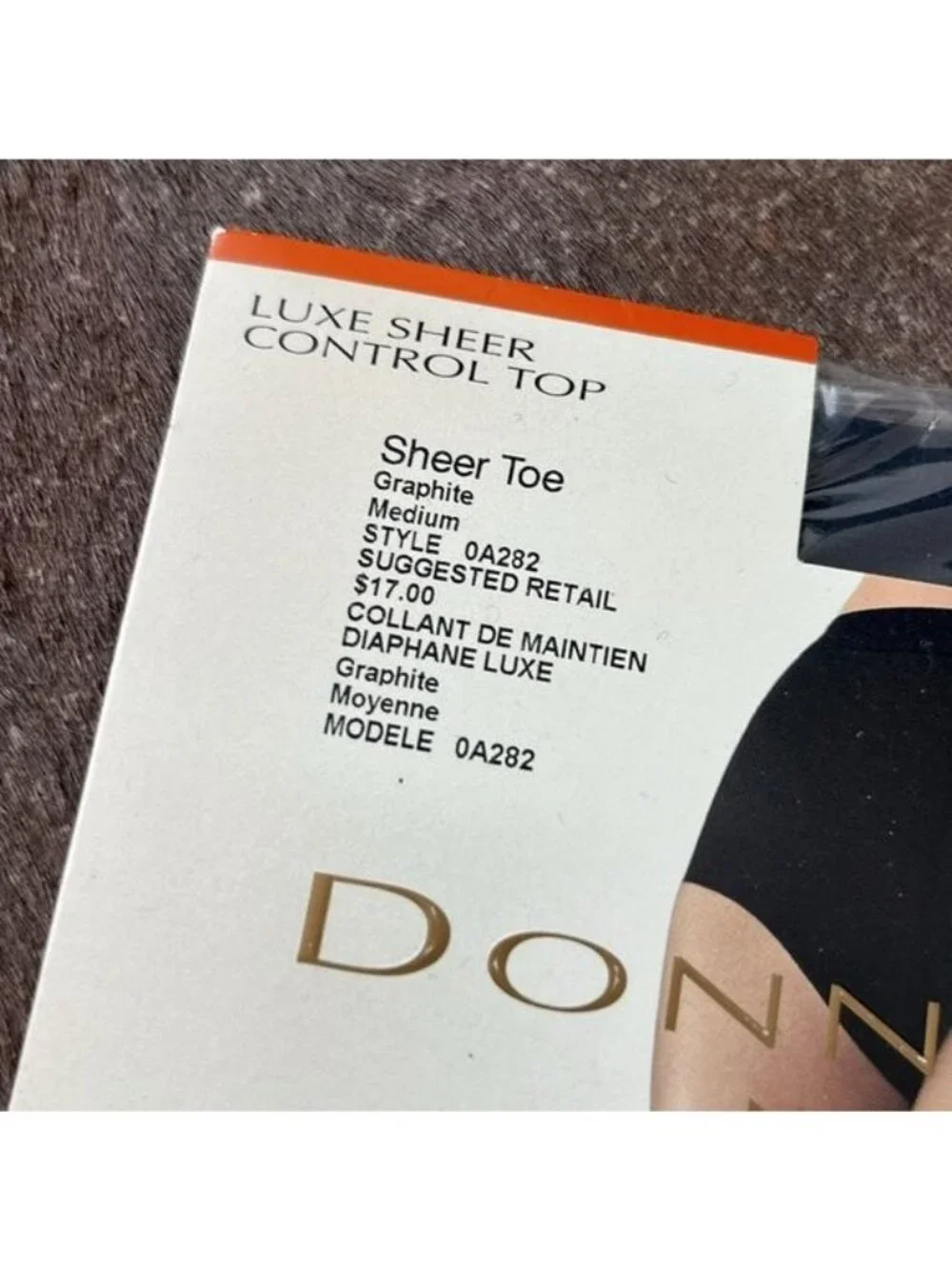Donna Karan DKNY The Essentials Collection Luxe Sheer Control Top Pantyhose